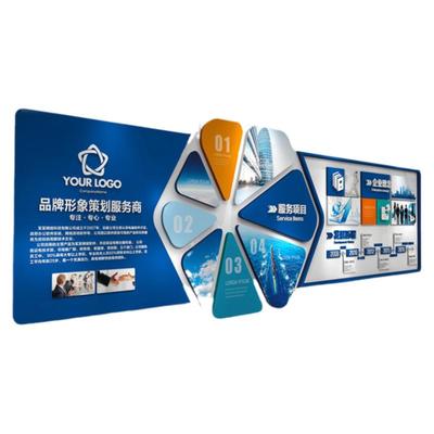塑造未來感 企業(yè)高級(jí)文化墻與立體科技主題走廊的設(shè)計(jì)經(jīng)略